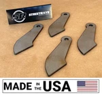 Sr Drag Race Hot Rod Weld-on Tabs Front Shock Mount Bracket Flat Frame Surface. Fixed Price $40.90.