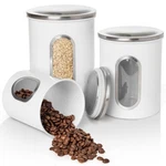 Mixpresso 3-PIECE White Sets For The Kitchen, Airtight Set.... Fixed Price $37.63.