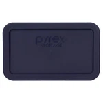Pyrex 7214-PC Rectangle 4.8 Cup Plastic Storage Lid Cover Blue For Glass Dish. Fixed Price $9.99.