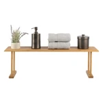Lavish Home Bamboo Sink Shelf Counter Organizer And Space-saving Storage. Fixed Price $32.54.