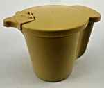 Tupperware Creamer Harvest Yellow Gold Flip Top 574-12 Usa 1970'S Vintage. Fixed Price $5.99.