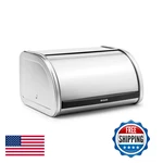 Brabantia Roll Bread Medium Matt Steel Large Metal Front Opening. Fixed Price $93.00.