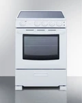 Summit REX2421WRT 24" Slide In Electric Range Smooth Top White. Fixed Price $1299.18.