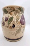 Vtg Large Fruit Cannister . No Lid But Beautiful Multiple Purpose Container. Fixed Price $12.25.