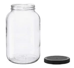 North Mountain Supply Gallon Glass Jar Wide Mouth With 128 Ounces, Black. Fixed Price $21.54.