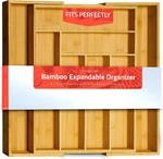 Utopia Kitchen Bamboo Expandable Utensil Drawer Organizer Adjustable Natural. Fixed Price $41.81.