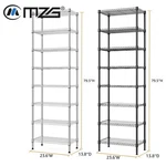 8 Tier Wire Shelving Adjustable Shelf Storage Garage Rack Metal Shelves. Fixed Price $76.02.