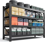 Letaya 4000LBS Tier Adjustable Rack 60X24X70 Black For Shop. Fixed Price $166.24.