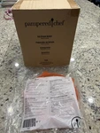 Pampered Chef Ice Cream Maker 1534 With Orange Silicone Lid Nib Quart. Fixed Price $59.99.