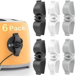 Cord Organizer For Kitchen APPLIANCES-6 Pack, 2*BLACK+2*WHITE+2*GREY. Fixed Price $11.49.