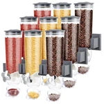 Triple Food Dispenser - 3 Set Easy To Use Dry For Candy, Nuts,.... Fixed Price $144.99.