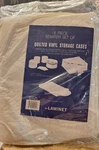 Nib 6 Piece Quilted Vinyl Storage Cases By Laminet Plates,cups,platters. Fixed Price $24.00.