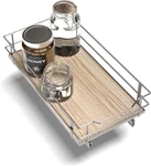 Home Zone Living Kitchen Cabinet With Slide Out DRAWER,11 X 21 -satin/nickel. Fixed Price $32.93.