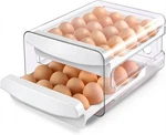 Zagtag 40 Egg Fridge Organizer 2-TIER Stackable. Fixed Price $47.99.