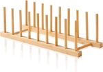 Dish Dying Rack Pot Lid Plate Organizer Holder For Bamboo-set Of 1. Fixed Price $11.12.