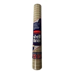 Vtg Rubbermaid Shelf And Drawer Liner 5390 Tan White Grid Lite Adhesive 10 Sq Ft. Fixed Price $7.49.
