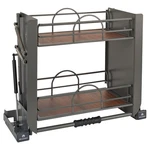 Rev-a-shelf 24" Kitchen Pulldown Wall Cabinet System, Gray, 5PD-24FOG. Fixed Price $676.99.