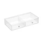 Inter Design Vanity Organizer Two Clear Drawers. Fixed Price $663.42.