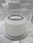 Cake Carrier With Lid &handles Portable Round Storage Container Starplast. Fixed Price $29.99.