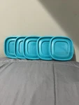 Bundle Of Rubbermaid Easy Find Replacement Lids 7J58 Turquoise. Fixed Price $9.00.