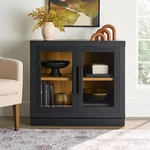 Better Homes & Gardens Ezra Accent Display Storage Cabinet For Decor Black. Fixed Price $159.97.
