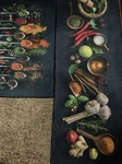 Upnupco Artistic And Colorful Kitchen Rugs Mats For Floor Non Slip. Fixed Price $45.99.