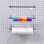 5 Pack Extendable Pegboard Paper Towel Holder For Home And Workshop Use. Fixed Price $21.99.