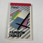 Vintage Mead Rainbow Sheets Retro Cool 3"X 5" Notepad Assorted Colors 1988. Fixed Price $12.74.