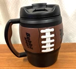 Bubba Keg - 52 Oz Football Shaped Travel Mug/tumbler With Lid Insulated. Fixed Price $15.99.