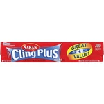 Saran Cling Plus 200 Sq. Ft. Plastic Food Wrap Ziploc 025700002406. Fixed Price $13.65.