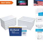 Oxford 41 1000 Pk Ruled Index Cards, 4" 6", White, 1,000 Packs Of .... Fixed Price $29.94.