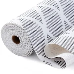 Clenat Drawer And Shelf Liner For Kitchen Cabinets, 11.8"W X 118.1"L, Gray. Fixed Price $14.94.