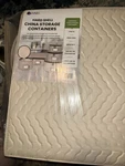 5-PIECE Quilted Microfiber China Storage Containers For Safe Dinnerware. Fixed Price $25.00.