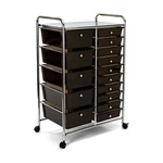 Seville Classics 15-DRAWER Organizer Cart, " X 15.25 38.1 H. Fixed Price $84.99.