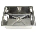 Nantucket Sinks 23 Inch Hammered Stainless Steel Rectangle Kitchen/laundry. Fixed Price $1065.17.