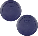 Pyrex 7200-PC Cup Dark Blue Round Storage Lids Original Genuine. Fixed Price $14.05.