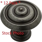 12 Pack Liberty Hardware P28194-SI-C 1-1/4" Abella Ring Kitchen Cabinet Knob. Fixed Price $34.99.