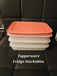 Tupperware Fridge Stackables. Fixed Price $12.00.