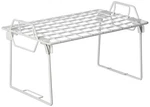 Whitmor Wire Grid Stacking Shelf Small, White 1-TIER, 7"L X 12"W 7"H,. Fixed Price $27.23.