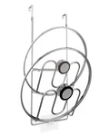 Cabinet Door Pot Lid Organizer, 2-TIER Stainless Steel Pan Cover Rack, K.... Fixed Price $30.78.