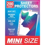 Samsill Mini Sheet Protectors 200 Pack, 5.5 X 8.5 Inch Page Clear. Fixed Price $21.43.