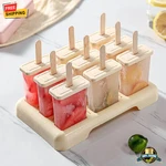 Diy Ice Cream Popsicle Mold Tray With Sticks Homemade Frozen Lolly. Fixed Price $14.99.