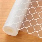 Cooyes Shelf Liner For Kitchen Cabinets 17.5"W X 78.7"L, Absolute White. Fixed Price $14.76.