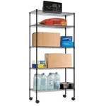 Bestoffice 14"X30"X60" Commercial Storage Shelves Heavy Duty Shelving 5 Tier .... Fixed Price $55.68.