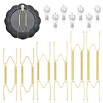 6 Pieces Plate For The Wall Vertical Hangers, Adjustable. Fixed Price $18.40.
