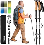 Foxelli Trekking Poles Lightweight Collapsible Aircraft Grade Aluminum Hiking. Fixed Price $37.49.