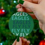 Fly Eagles Christmas Tree Ceramic Ornament - Philadelphia Football Fans. Fixed Price $6.99.