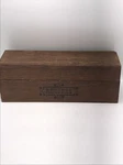 Recipe Box Vintage And Solid Wood Double. Fixed Price $26.25.