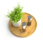 Lazy Susan Organizer Homerays 9 Inch Non-skid Bamboo For Kitchen R.... Fixed Price $20.97.