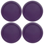 Replacement Lid For Pyrex 4-CUP Storage Cover 6" Bowl 7201-PC Purple (4-PACK). Fixed Price $10.99.